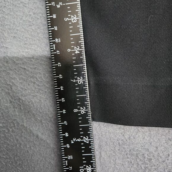 LOFT Women 12 Black Marisa Sailor Mid Rise Tapered Dress Pants - Picture 8 of 11